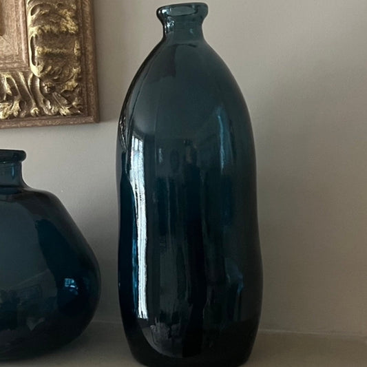 Blue Glass Vase