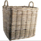 Kubu Large Square Log Basket