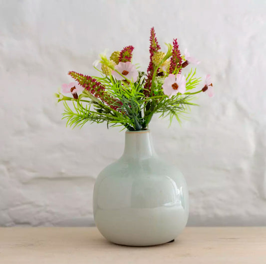 Stem Cloud White Vase