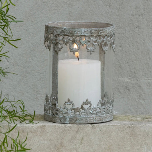 Lace Effect Ornate Lantern