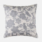 Grey Floral Cushion